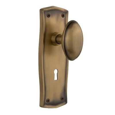Nostalgic Warehouse Prairie Backplate with Homestead Knob