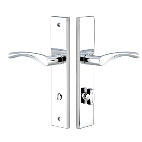 Emtek 8241 Modern Rectangular Style Stretto Narrow Trim Non Keyed Sideplate