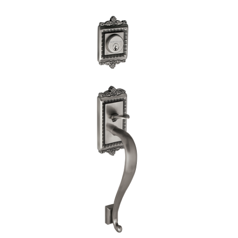 Nostalgic Warehouse EAD-SGR Egg and Dart Handleset with S Grip