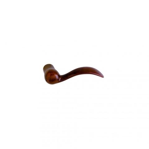 Rocky Mountain LB50 Small Beaver Tail lever in Silicon Bronze Rust patina
