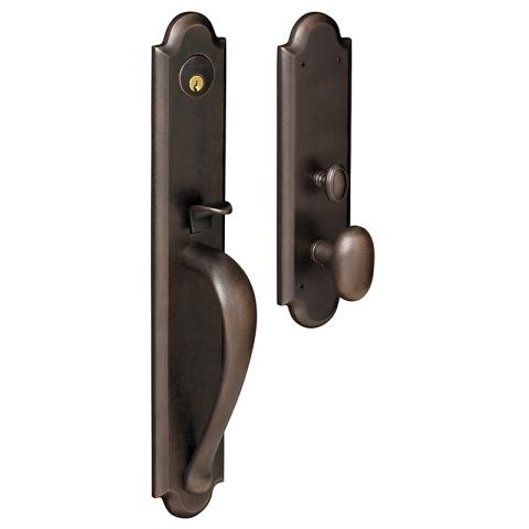 Baldwin Estate M514 Boulder Full Plate Mortise Handleset