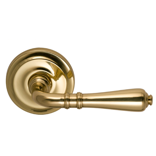 Omnia 752 Lever Latchset Unlacquered Brass (US3A)