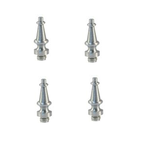 Emtek 97314 Solid Brass Steeple Finial tip Satin Nickel (US15)