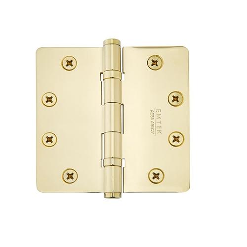 Emtek 4.5 Brass Radius Corner Ball Bearing Heavy Duty 96425
