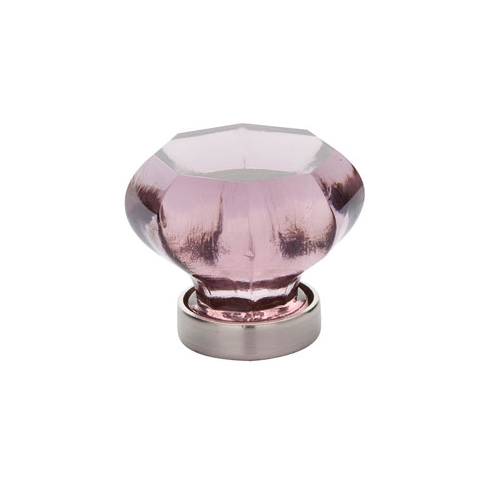 Emtek 86023, 86024 Old Town Violet Cabinet Knob Satin Nickel (US15)