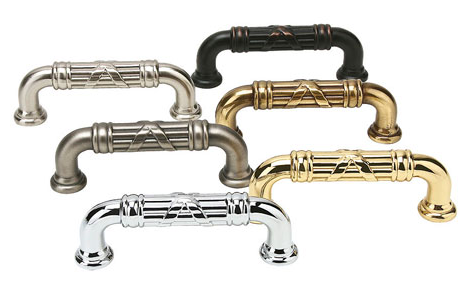 Emtek Estate Ribbon and Reed Fixed Cabinet Pull 86283, 86284, 86285, 86286, 8628