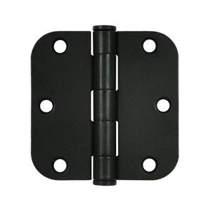 Deltana 3 1/2" x 3 1/2" Radius Corner Heavy Duty Steel Hinges