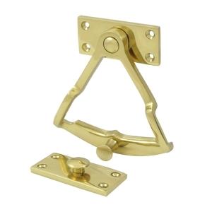 Deltana DDQ56 Dutch Door Quadrant shown in Polished Brass (US3)