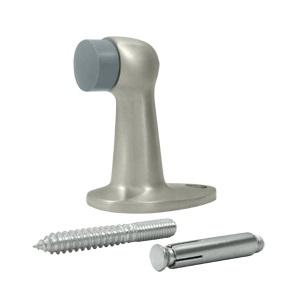 Deltana FDB278 Solid Brass Floor Mount Door Bumper Satin Nickel 