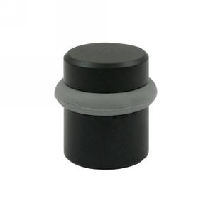 Deltana 1-1/2" Round Universal Floor Bumper in Painted Black (US19)