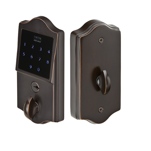 Emtek E3002 EMTouch Classic Style Electronic Deadbolt in Oil Rubbed Bronze