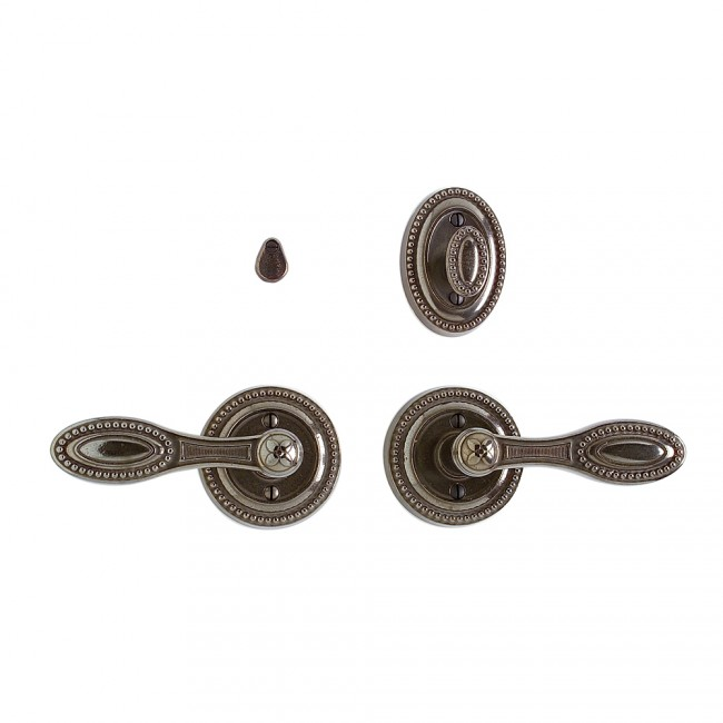 Rocky Mountain E589 Maddox Escutcheon with choice of Knob or Lever