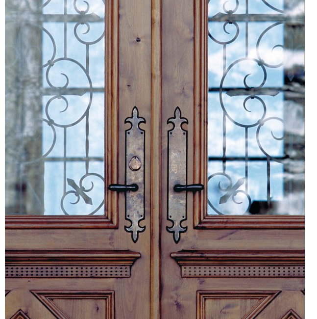 Rocky Mountain 3" x 21" E830 Fleur De Lis Escutcheon 