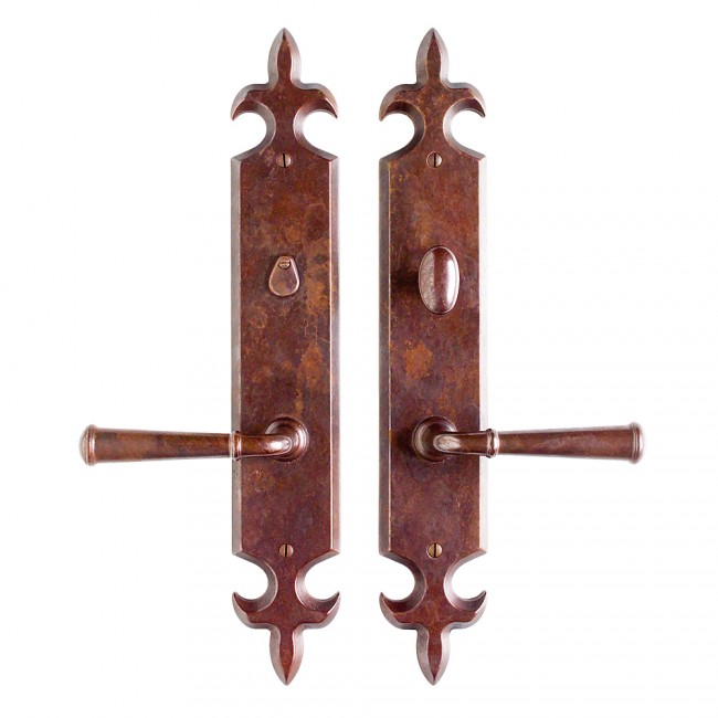 Rocky Mountain E841, E842, E844 2-1/2" x 15" Fleur De Lis Escutcheon