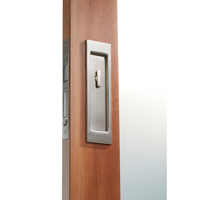 Baldwin PD005.150.PRIV Santa Monica Privacy Sliding Pocket Door Set