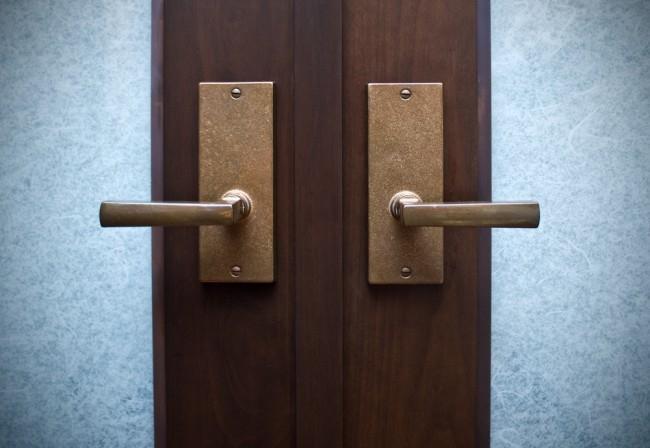 Rocky Mountain EB25 Escutcheon shown with Small Reed Lever